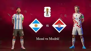 🇦🇷 Argentina vs Croatia  🇭🇷 - FIFA World Cup 2026 - [ Ft. Messi vs Modrić ]
