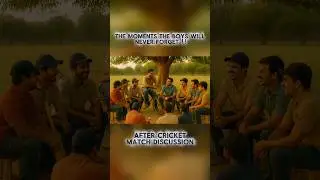 After Match discussion✌️🏏