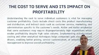 CUSTOMER PROFITABILITY 