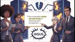 CRITICAL 9.8! The WSUS Exploit Turning Servers Into Malware Hubs #CVE-2025-59287 #cybersecurity