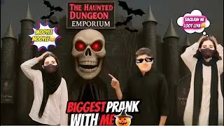 “Emporium Mall Challenge Gone Wrong 😱 | Halloween Vibes with The Lahori Trio 👻”