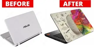 how to apply laptop skin || laptop skins Installation