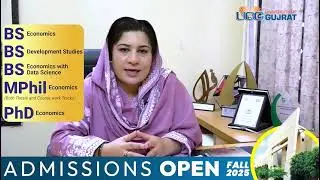 BS Economics with Data Science | Admissions Open 2025 | University of Gujrat (UOG)
