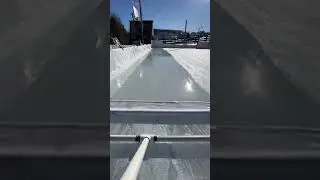 How to get a perfectly smooth ice surface