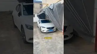 Automatic Wall-Mounted Folding Garage &mdash; Protect Your Car Easily 🚗🏠