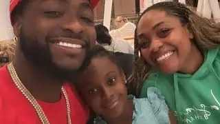 Davido and daughter Hailey talking on phone!!father and daughter moment