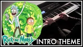 Rick and Morty - Intro Theme Piano Cover