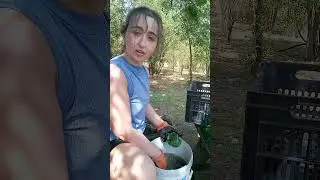 how to prep a glass bottle brick