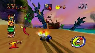 [PS2] Crash Nitro Kart (WS Patched (GSM 480p) - RetroTINK 5X