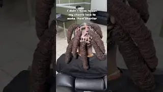 Long locs styled to make them shorter &hellip;  #locs #dreads #hairstyles #haircare #washday