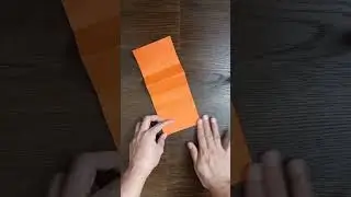 DIY Halloween pumpkin chain/Halloween paper crafts #diy #halloween #forkids #papercraft #shortvideo