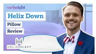 Helix Down and Feather Pillow Review by Dr. Jordan Burns | Best Down Pillow?!