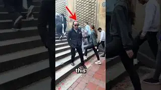 Этот парень научился ходить задом наперёд в реальной жизни.