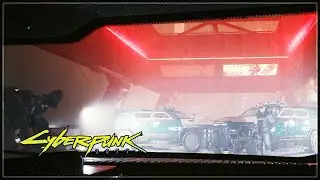 Riding home with Jackie Cyberpunk 2077