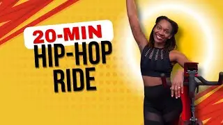 20 Minute Hip Hop Spin Class | Rhythm Ride Indoor Cycling Workout