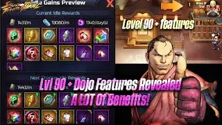[SF: Duel] -  What unlocks at Level 90+ Dojo? It's pretty damn epic! Explaining all features!