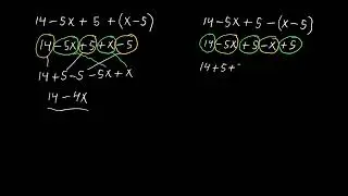 F&ouml;renkling av enklare algebraiska uttryck