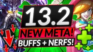 NEW PATCH 13.2 is SHOCKING - HUGE CHAMPION BUFFS and NERFS - LoL Guide