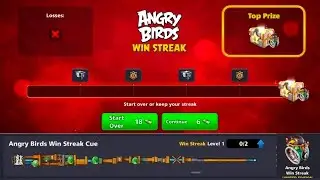 ANGRY BIRDS EVENT COMPLETED! 🏆 MAX POOL PASS CUE UNLOCKED | 8 Ball Pool Highlights