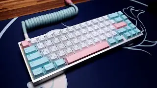 KBD67v2 MkII with Novelkeys Creams Typing Sounds ASMR (GMK Noel Keycaps)