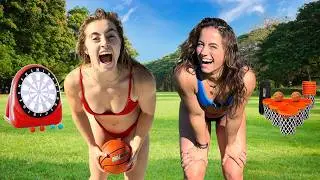 Backyard Olympics with CONSEQUENCES VS Maycee Barber