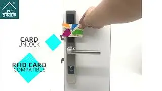 ELOISA ELH3 E-Lever Smart Lock: Unlock Methods Demonstration