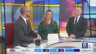 Your News 8 Wednesday morning forecast update
