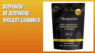 REVIEW (2026): Bodywise Be Bodywise Shilajit Gummies. Features
