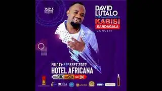 Kabisi ka ndagala concert David Lutalo