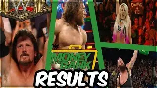 WWE MONEY IN THE BANK 2018 FULL SHOW RESULTS (WWE MONEY IN THE BANK 2018 RESULTS)