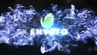 Shockwave burst logo intro