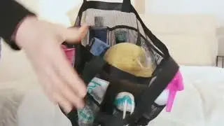 Shower Caddy Portable, Quick Dry Hanging Shower Tote Bag