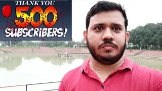 Thank You Message From Md Design Academy_500 Subscriber's
