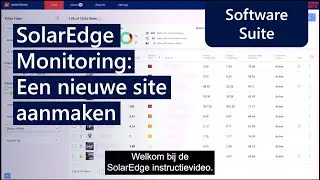 SolarEdge Monitoring: Een nieuwe site aanmaken | Voor installateurs | Benelux