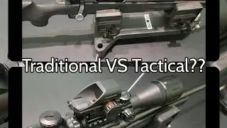 Midten tactical Scope vs traditional scope review, Part 1