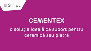 GHID: Plăcile din fibrociment Cementex- suport pentru plăcile ceramice sau piatră