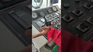 How to operate Azimuth pilot control sea trial #youtubeshorts #shipspotting #shortsfeed #azimuth