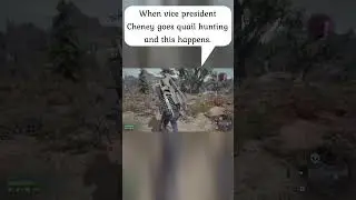 When vice president Cheney goes quail hunting, and this happens #shorts