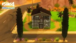 Speed Build The Sims 4 | Episode 1 - Build an Industrial House | SimsExotic