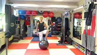 How To Kneel and Stand on a Stability Ball