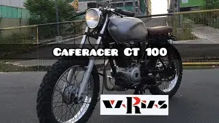 BAJAJ CT 100 CAFERACER (Part 2) | Varias Customs