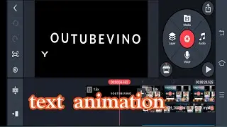 text animation in kinemaster tamil | Text appearance in kinemaster tamil | Youtube vino