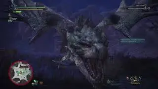HR Rathian Hunt footage [GS] - Monster Hunter World - PS4
