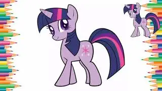 How to draw Pony Step-by-step tutorial