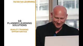 The 70/20/10 learning model