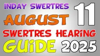Hearing Swertres Today by Guide Inday Swertres | August 11, 2025 #swertrestoday