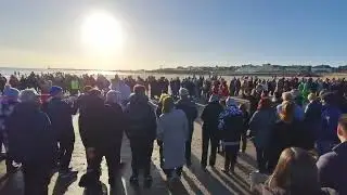 Boxing day dip in Sunderland