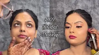 Winter bridal makeup tutorial | Real bride makeup | easy eyeshadow look
