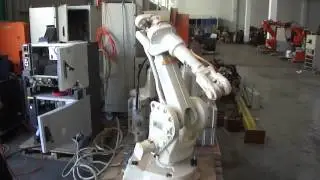 Test used robot ABB 2400 M2004 control IRC5
