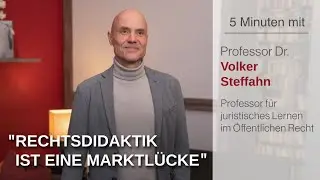 5 Minuten mit: Prof. Volker Steffahn